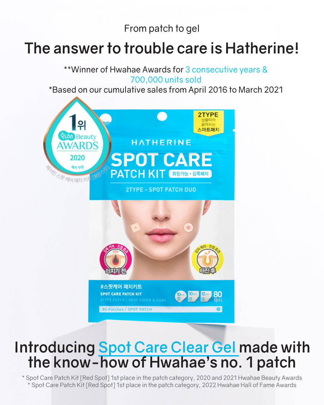 Hatherine Spot Care Clear Gel