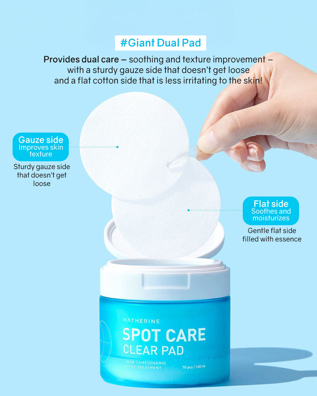 Hatherine Spot Care Clear Pad
