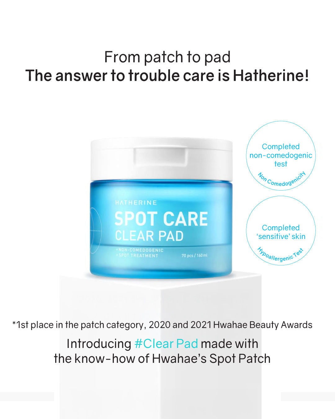 Hatherine Spot Care Clear Pad
