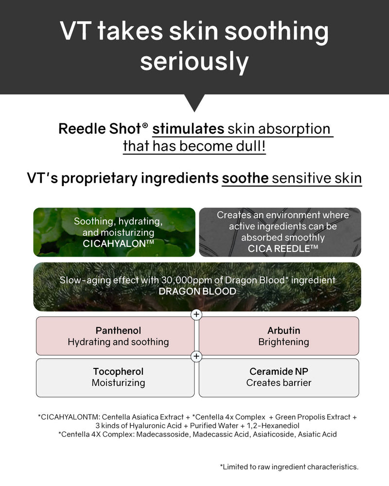 VT Cosmetics Red Booster Reedle Shot 100