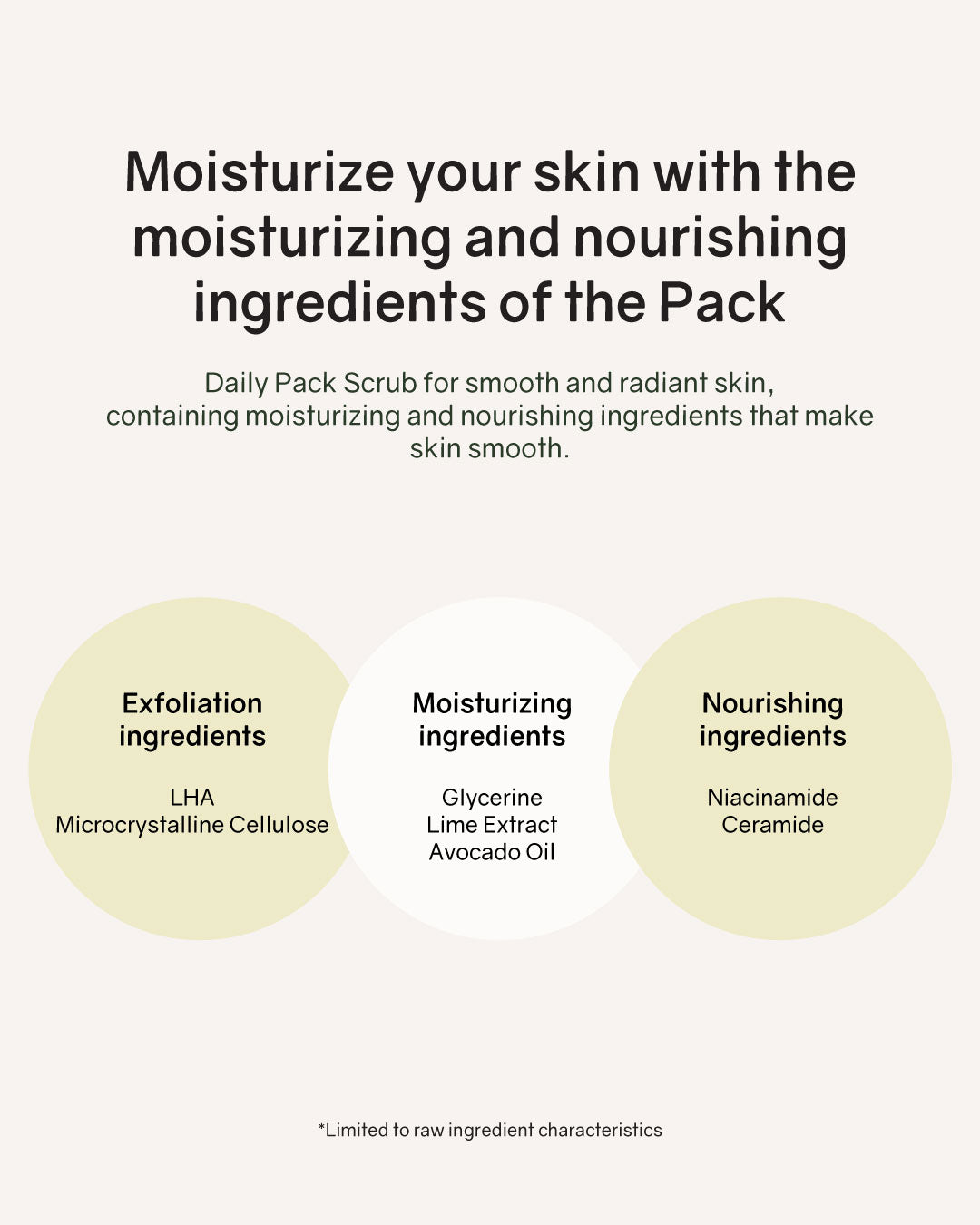 WHIPPED Vegan Pack Scrub (210g)
