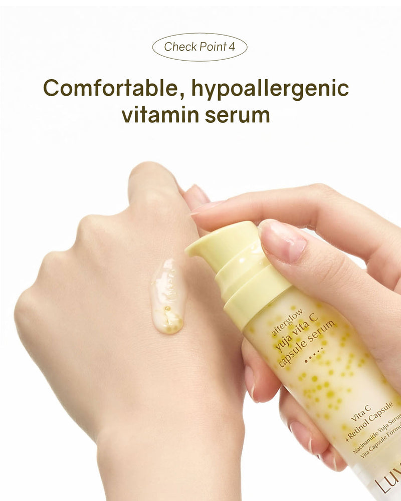 Luvum Afterglow Yuja Vita C Capsule Serum