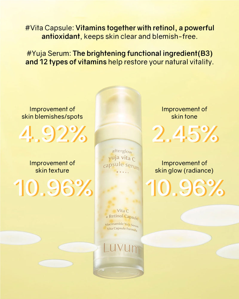 Luvum Afterglow Yuja Vita C Capsule Serum