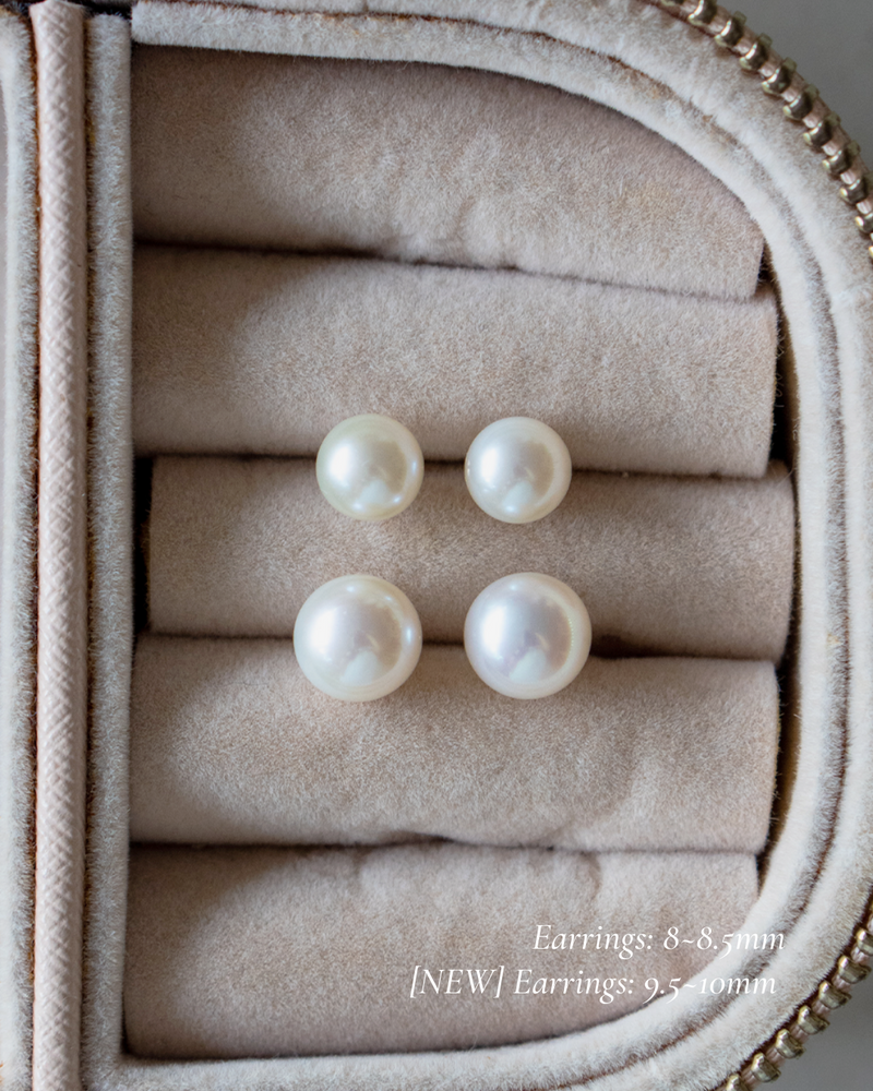 Dear Jung Freshwater Pearl Earring & Necklace