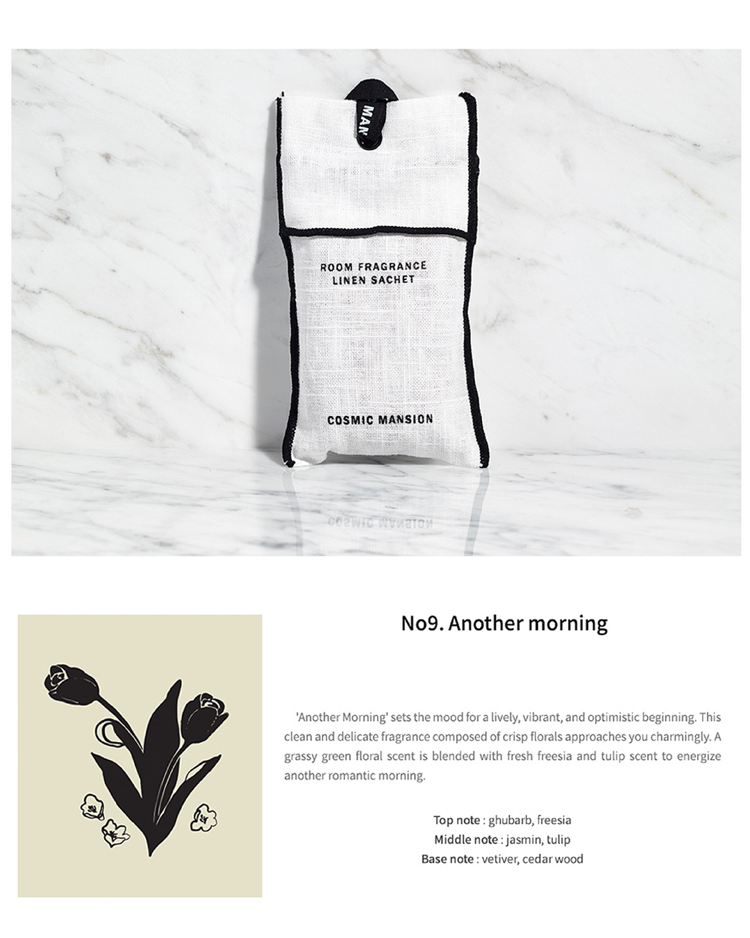 [PROMO] Cosmic Mansion Fragrance Linen Sachet (5 types)