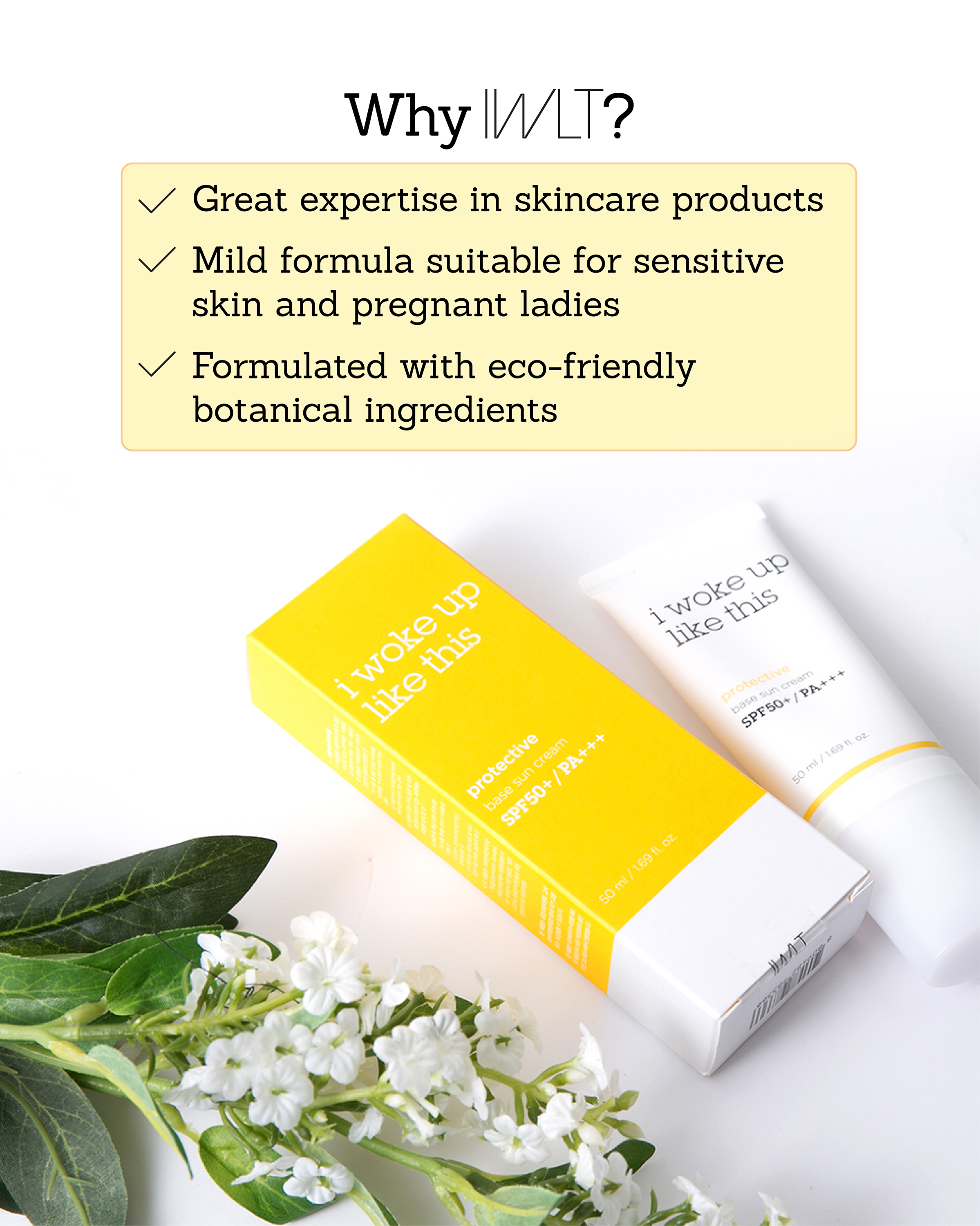 IWLT Protecting Base Sun Cream (SPF50+/ PA+++)
