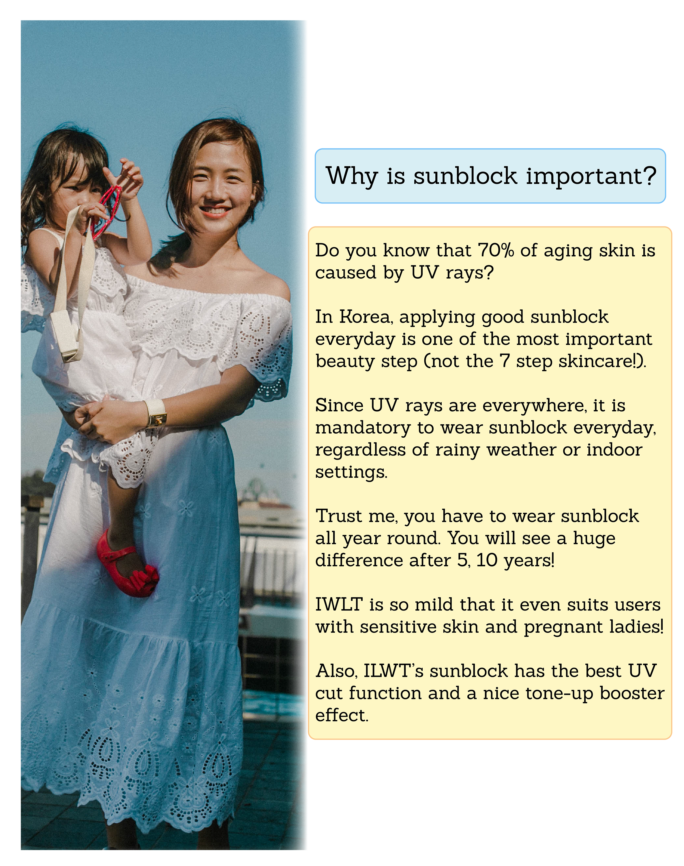 IWLT Protecting Base Sun Cream (SPF50+/ PA+++)
