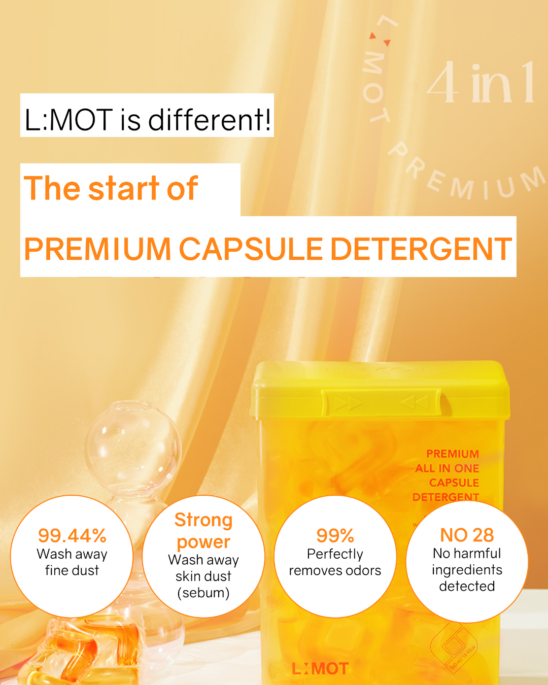 [PROMO] L:MOT Premium All In One Capsule Detergent