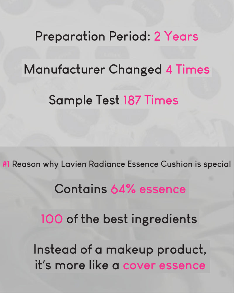 [PROMO] Lavien Radiance Essence Cushion SPF50+/PA++++ (Shade 21/23)