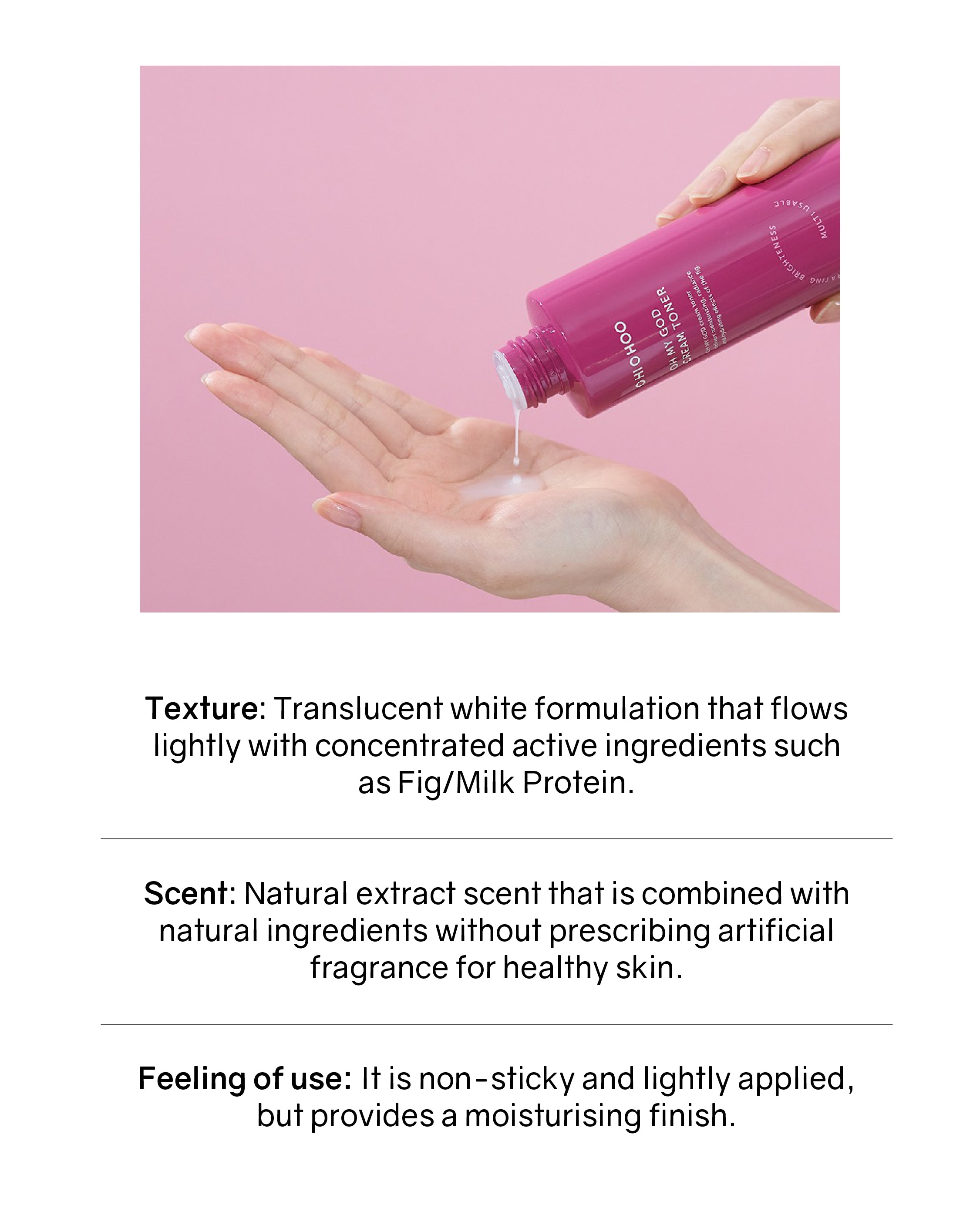 [Online Exclusive] OHIOHOO Oh My God Cream Toner