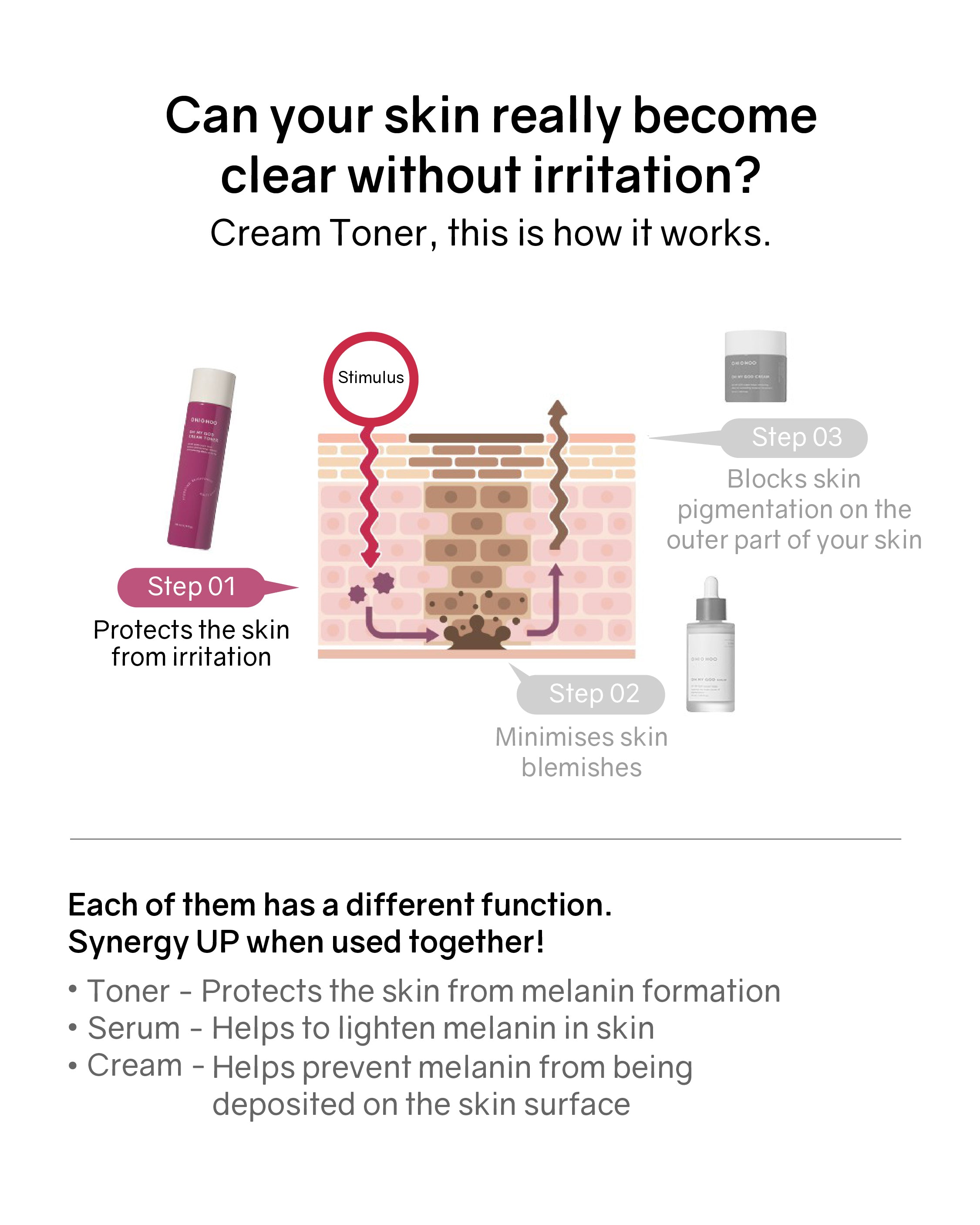[Online Exclusive] OHIOHOO Oh My God Cream Toner