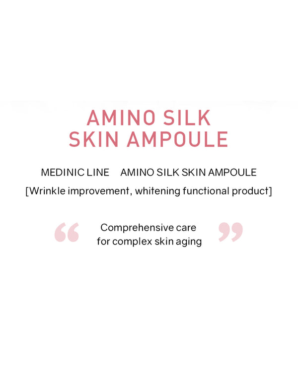 Lavien Amino Silk Skin Ampoule (Pink) / 4000 Micro Shot Skin Roller