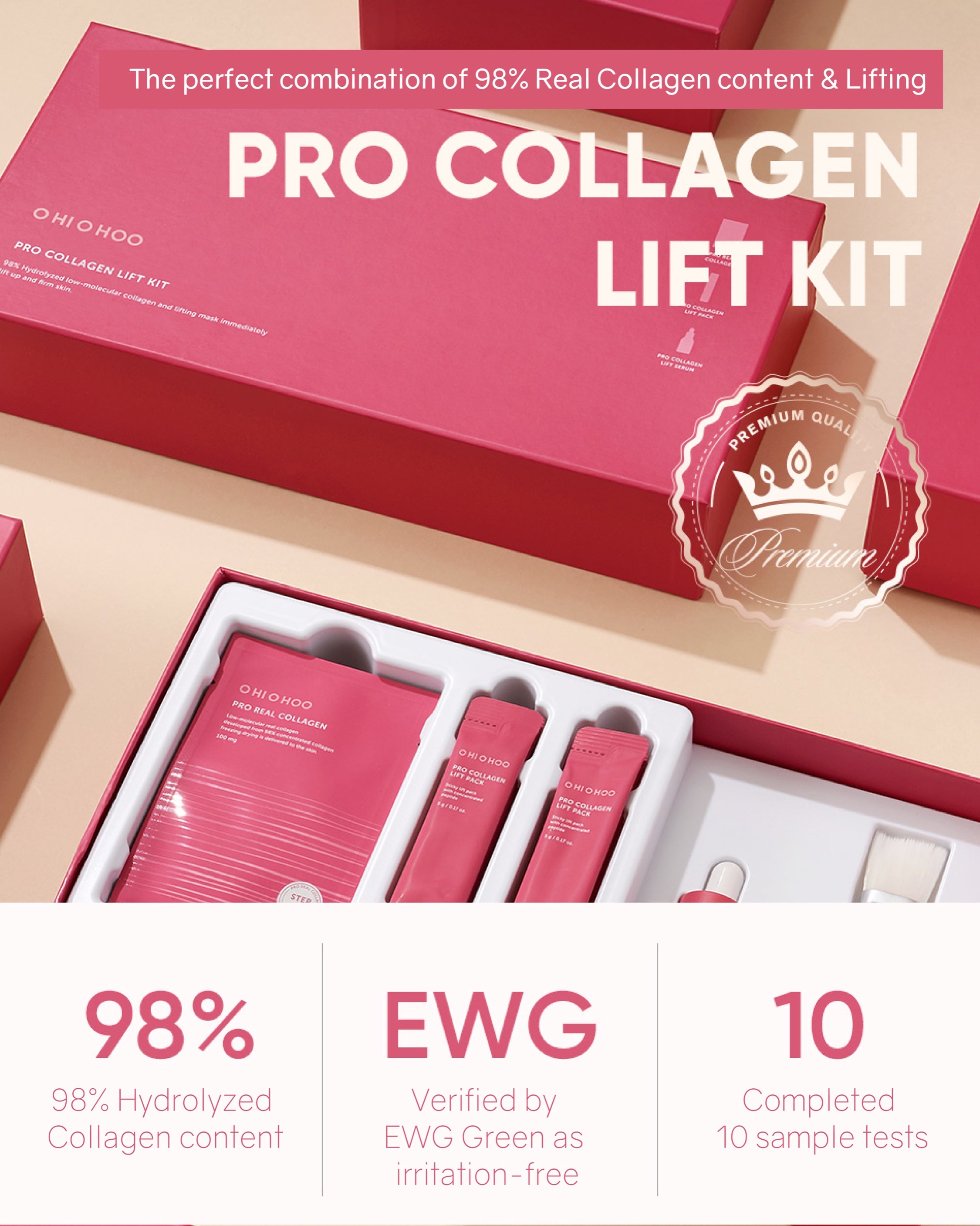 [Online Exclusive] OHIOHOO Pro Collagen Lift Kit