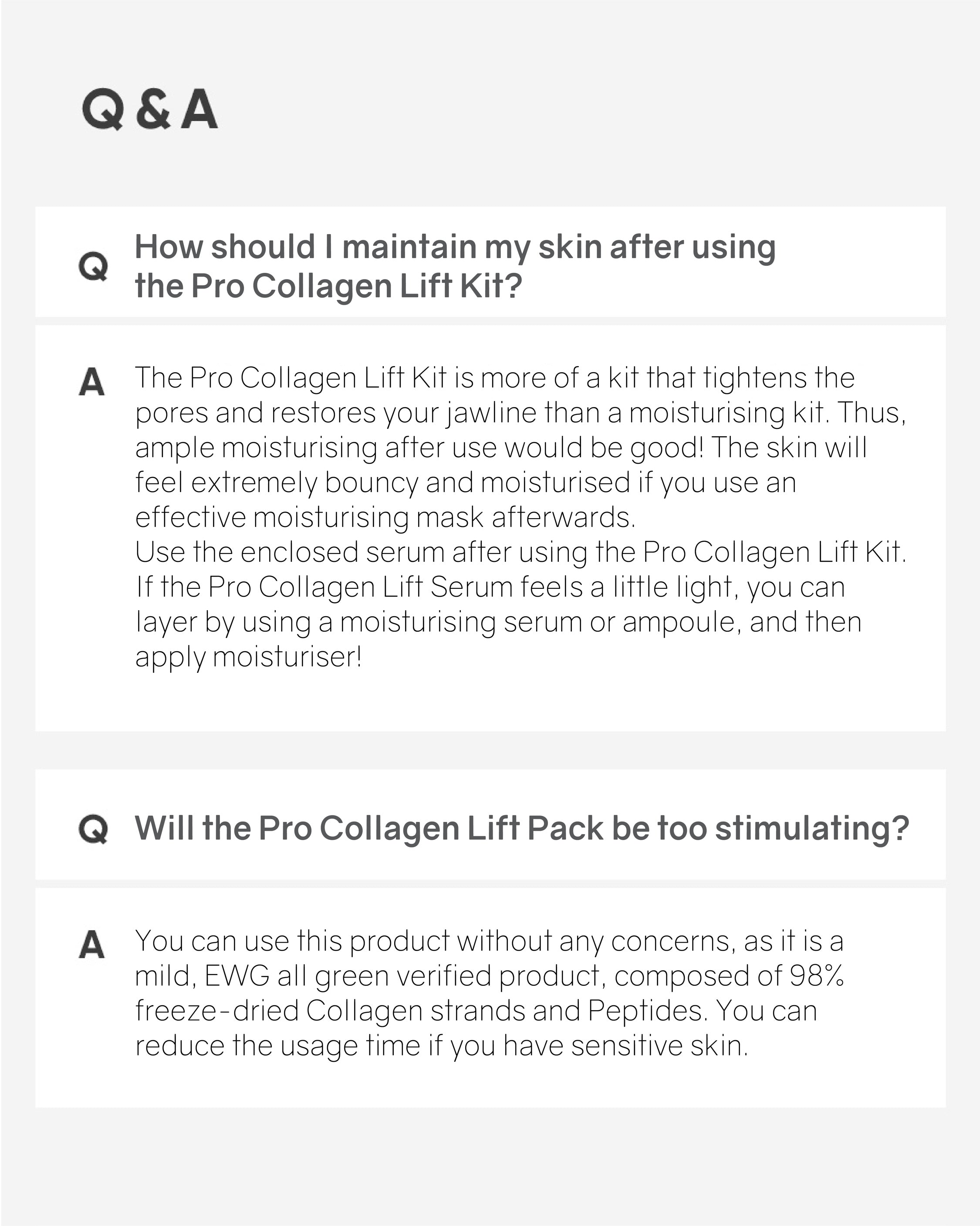 [Online Exclusive] OHIOHOO Pro Collagen Lift Kit
