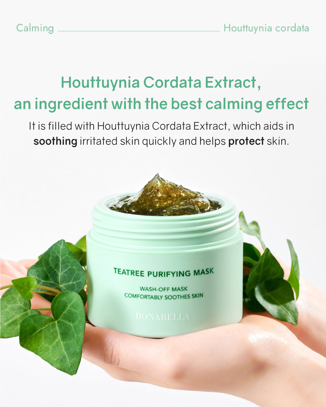 [Online Exclusive] Bonabella Teatree Purifying Mask